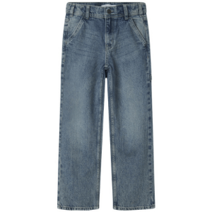 name it Straight Carp Jeans blau