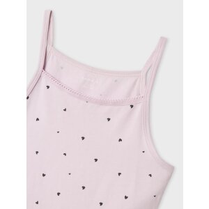 name it 2er-Pack Unterhemd Herzen rosa