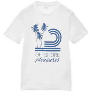 S.Oliver T-Shirt Offshore weiß