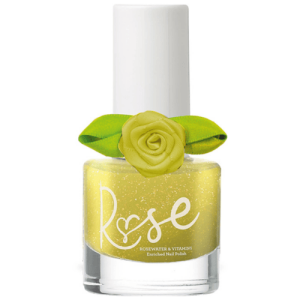 Snails Kinder Nagellack gelb Glitzer