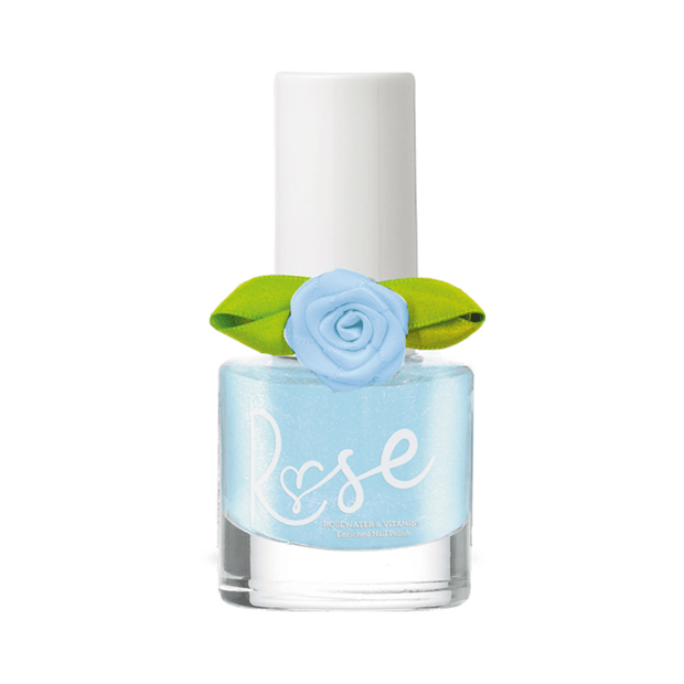 Snails Kinder Nagellack weiß Glitzer