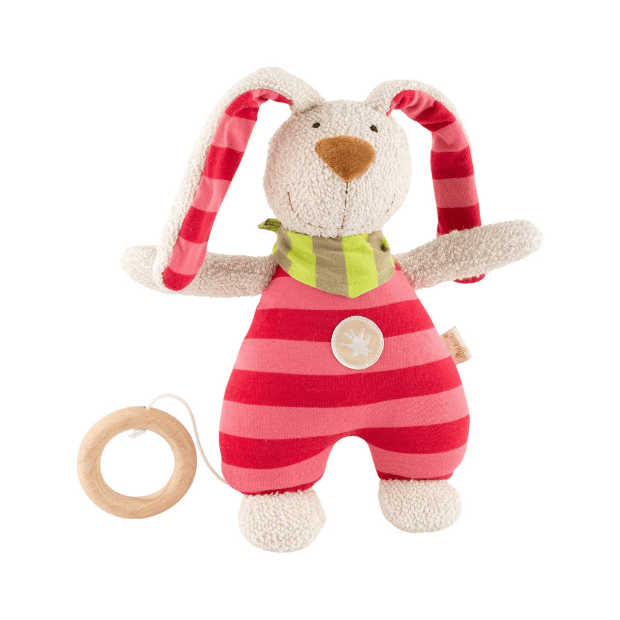 Sigikid Baby Spieluhr Hase pink