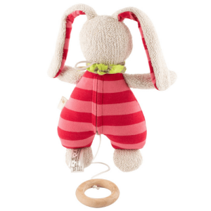 Sigikid Baby Spieluhr Hase pink