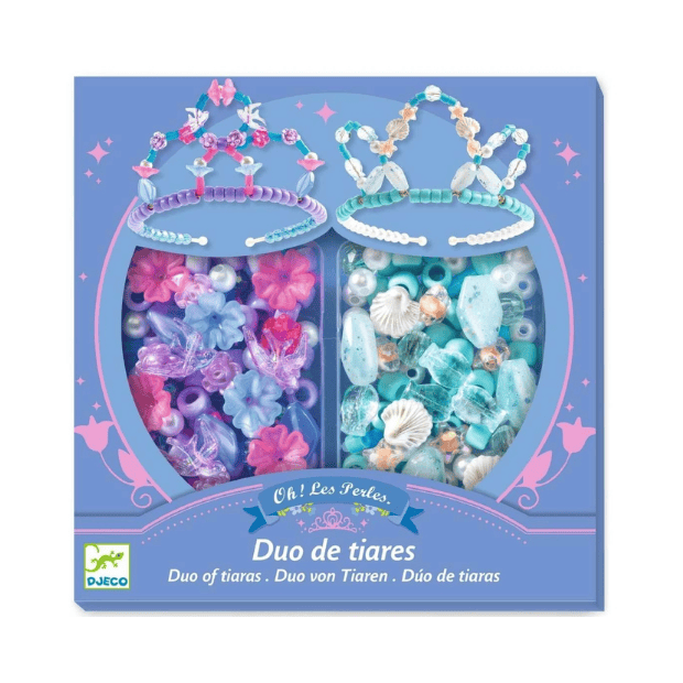 Djeco Schmuck basteln Krone Blau