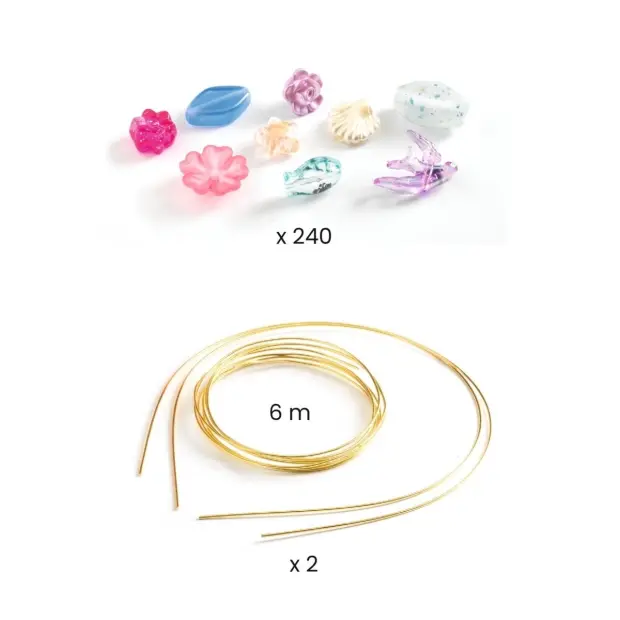 Djeco Schmuck basteln Krone Blau