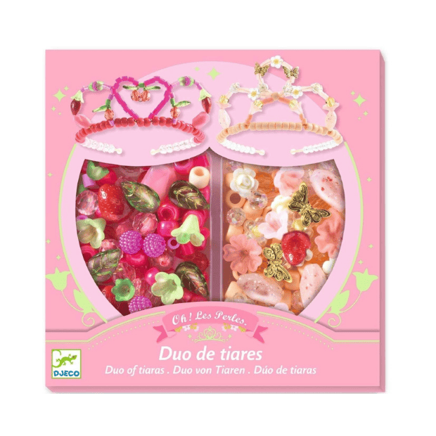 Djeco Schmuck basteln Krone Rosa