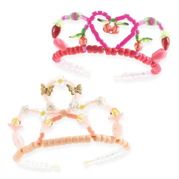 Djeco Schmuck basteln Krone Rosa