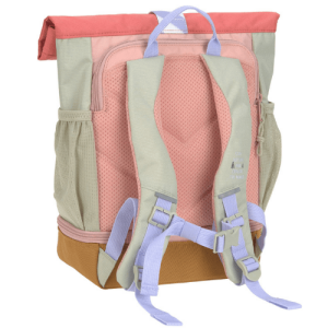 Lässig Mini Rolltop Kinder-Rucksack grün blau