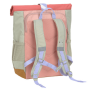 Lässig Medium Rolltop Kinder-Rucksack rosa pink