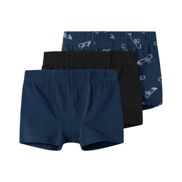 name it Boxershorts 3er-Set Skateboard