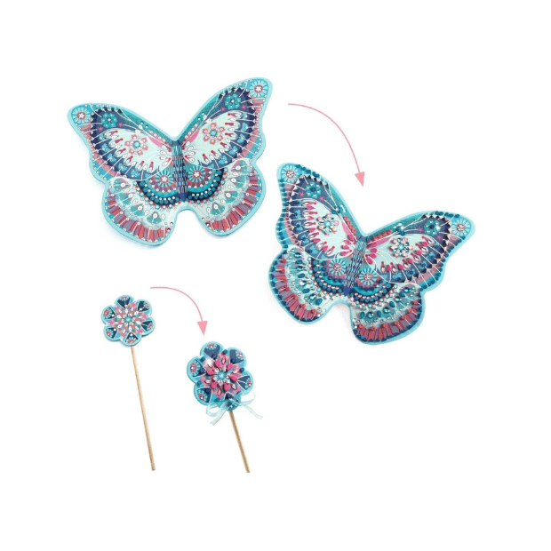 Djeco DIY Feenflügel Zauberstab