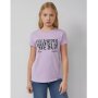 S.Oliver T-Shirt Blümchen lila