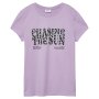 S.Oliver T-Shirt Blümchen lila