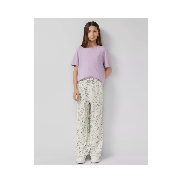 S.Oliver Hose Relaxed Fit Blümchen