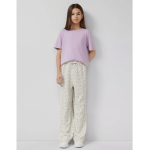 S.Oliver Hose Relaxed Fit Blümchen