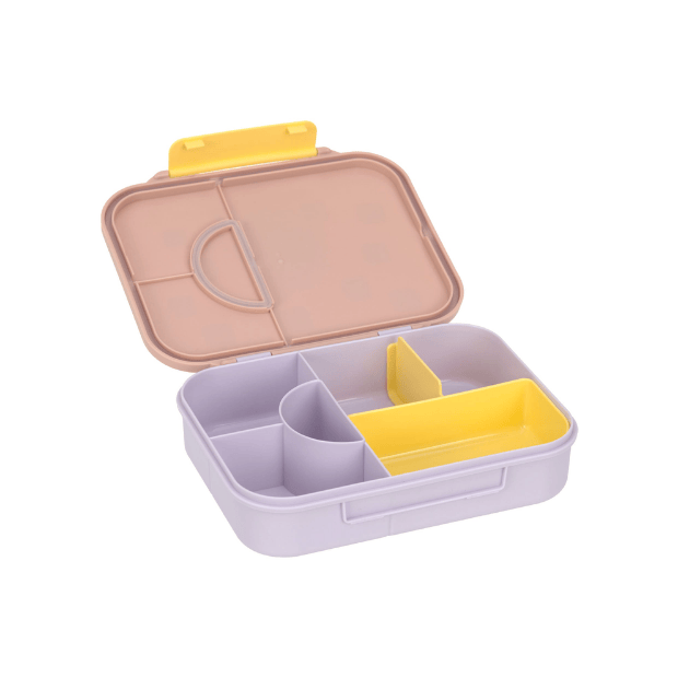 Lässig Brotdose - Bento Lunchbox, Pattern Party Rosa