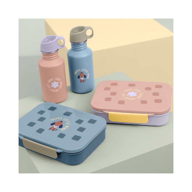 Lässig Brotdose - Bento Lunchbox, Pattern Party Rosa