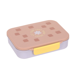Lässig Brotdose - Bento Lunchbox, Pattern Party Rosa