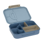 Lässig Brotdose - Bento Lunchbox, Pattern Party Blau