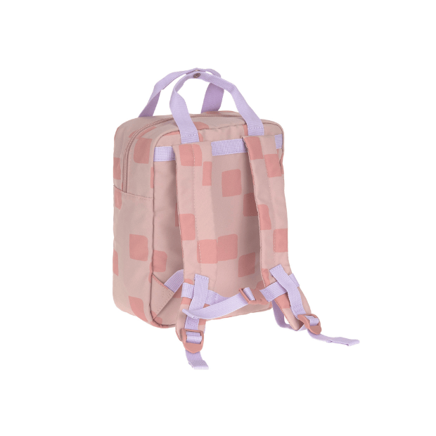 Lässig Kindergartenrucksack Square - Pattern Party, Rosa