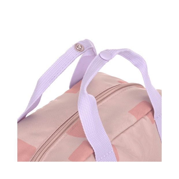 Lässig Kindergartenrucksack Square - Pattern Party, Rosa