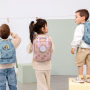 Lässig Kindergartenrucksack Square - Pattern Party, Rosa