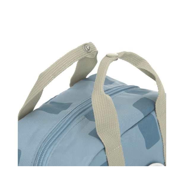 Lässig Kindergartenrucksack Square - Pattern Party, Blau