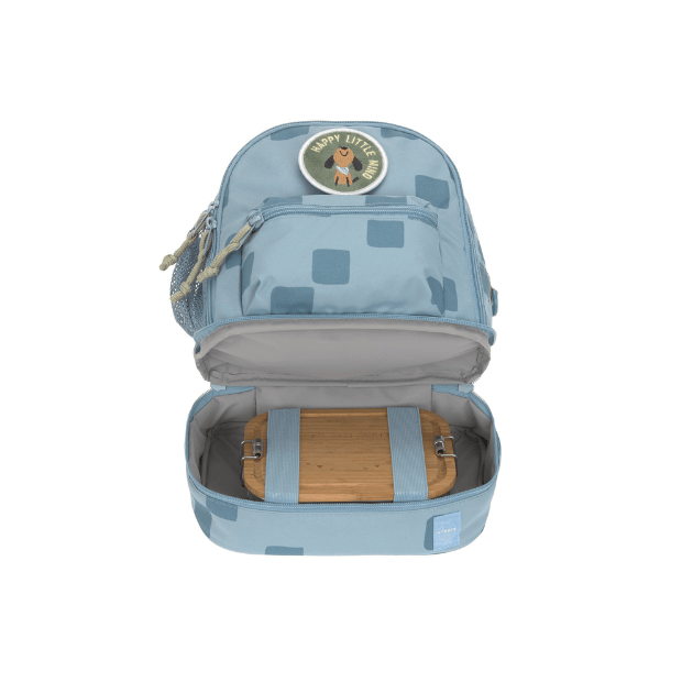 Lässig Kindergartenrucksack Mini - Pattern Party, Blau