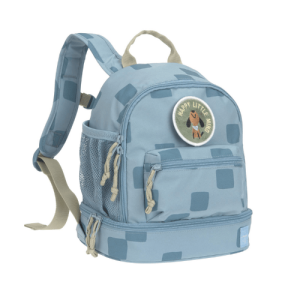 Lässig Kindergartenrucksack Mini - Pattern Party, Blau