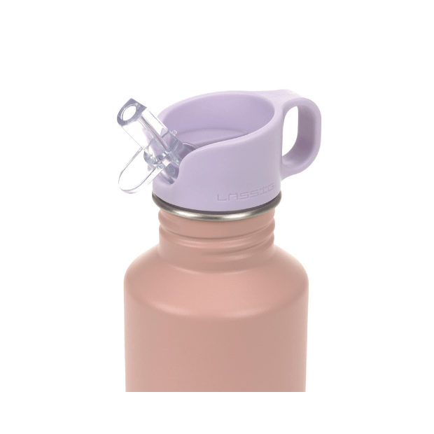 Lässig Edelstahl Trinkflasche 500 ml - Pattern Party, Rosa