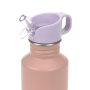 Lässig Edelstahl Trinkflasche 500 ml - Pattern Party, Rosa