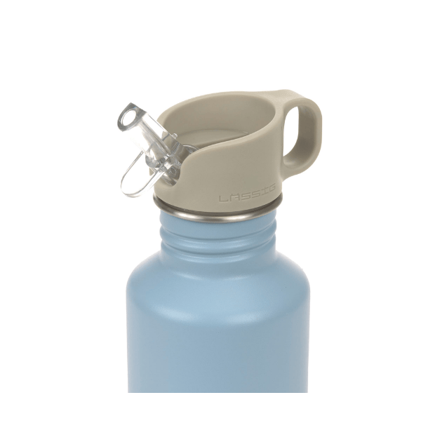 Lässig Edelstahl Trinkflasche 500 ml - Pattern Party, Blau