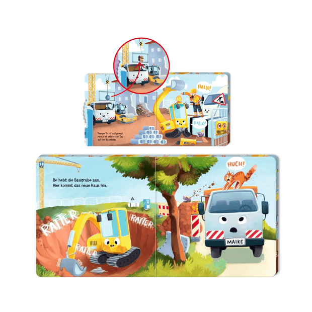 Oetinger Kinderbuch Einsatz für Bo Bagger