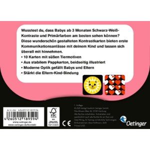 Oetinger Kertenset Erste Bilder für Babyaugen 3-6