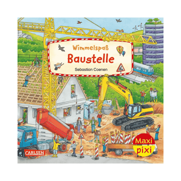 Carlsen Maxi Pixi 424 Wimmelspaß Baustelle