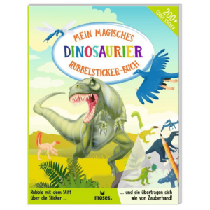 moses Rubbelsticker-Buch Dinosaurier