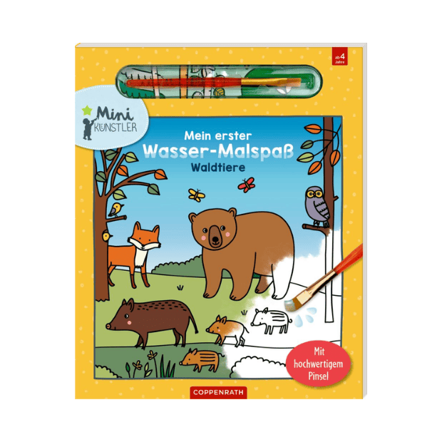Coppenrath Mein 1. Wasser-Malspaß: Waldtiere