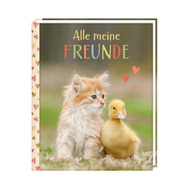 Coppenrath Freundebuch mit Stickern: Tierkinder - Alle meine Freunde