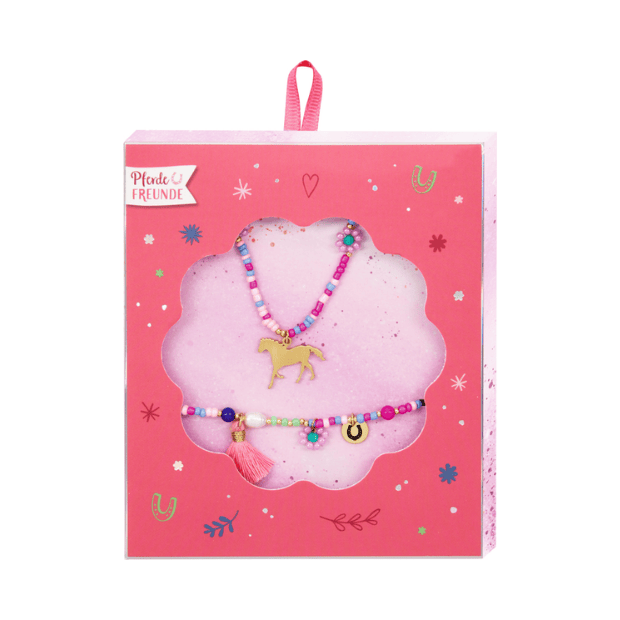 Coppenrath Schmuckset (Kette & Armband) - Pferdefreunde