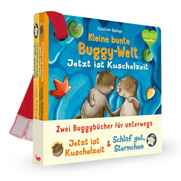 Magellan Buggybücher 2er- Kleine bunte Buggy-Welt - Jetzt ist Kuschelzeit & Schlaf gut, Sternchen