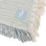 Jollein Baby Decke Fringe Stripe - Sea Green 75 x 100 cm