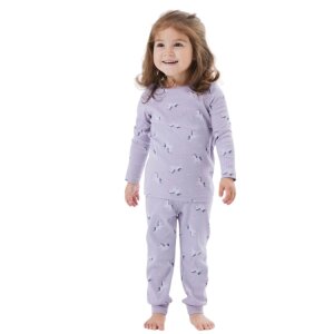 name it Einhorn Schlafanzug lila