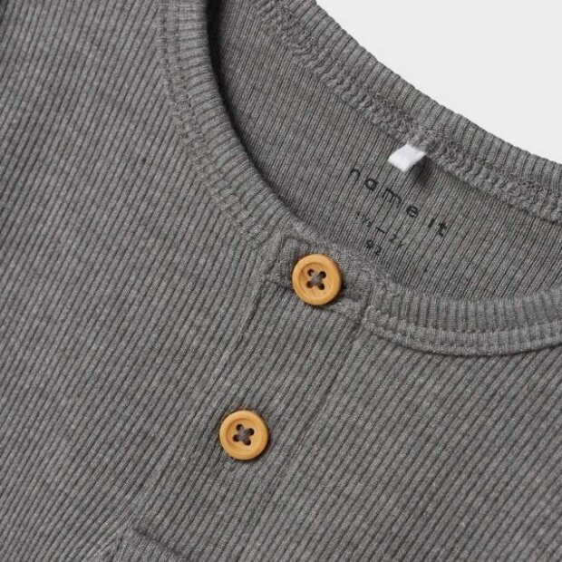 name it Langarmshirt für Jungen – Grau