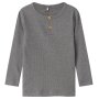name it Langarmshirt für Jungen – Grau