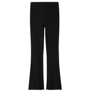 name it schwarze Rippstrick-Leggings für Mädchen