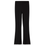 name it schwarze Rippstrick-Leggings für Mädchen