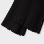 name it schwarze Rippstrick-Leggings für Mädchen