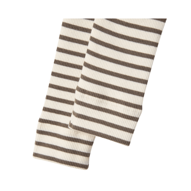 name it Leggings aus Rippstrick in olivegrün