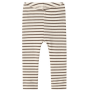name it Leggings aus Rippstrick in olivegrün