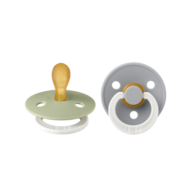Schnuller BIBS NIGHT Symmetrischer Sauger Naturkautschuk Gr. 1 (0-6 Monate) Sage & Cloud